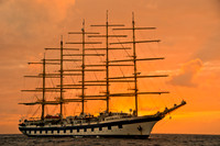 Caribbean sail aboard the Royal Clipper