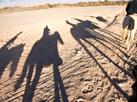 Horseback riding in the Atacama desert