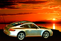 PorscheCarreraSunset