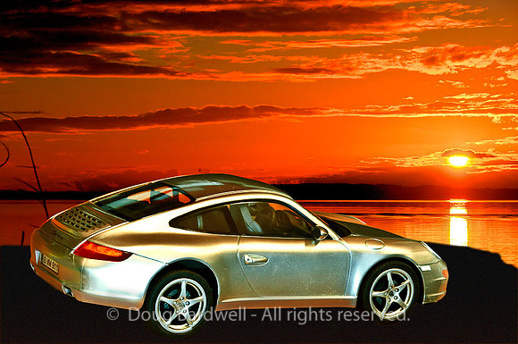 PorscheCarreraSunset